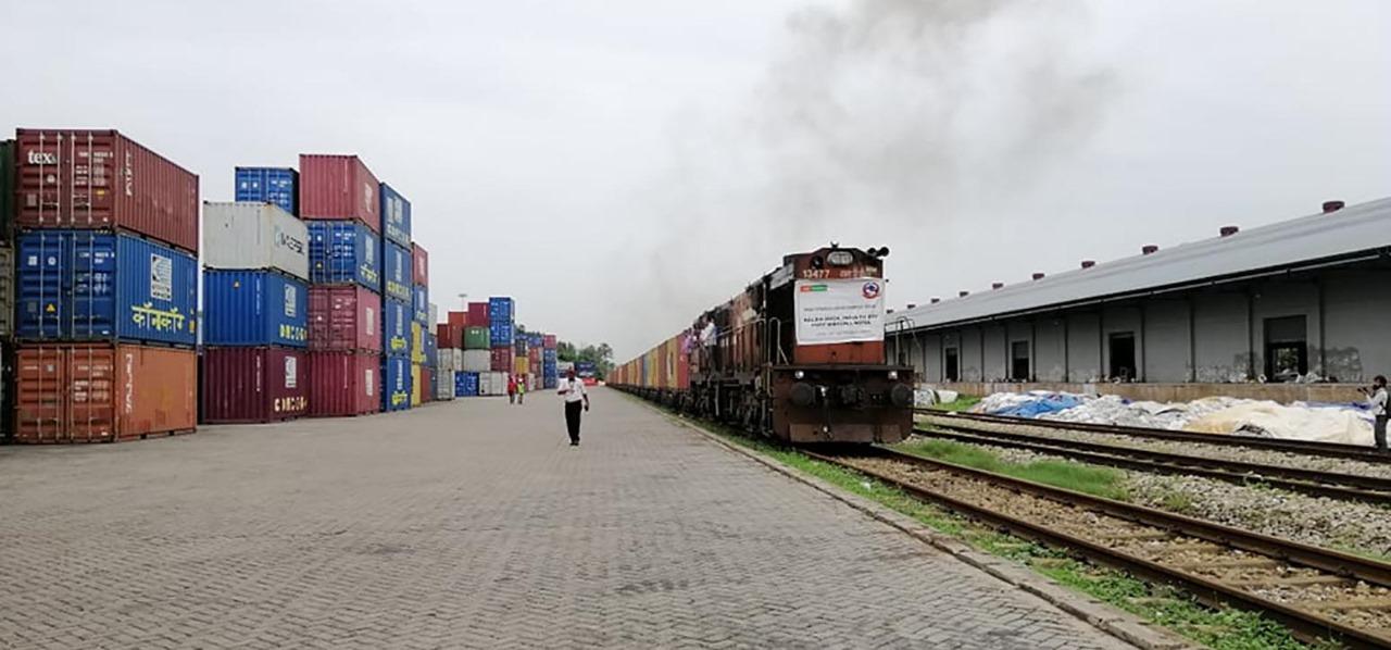 Dry port logistics and cargo handling