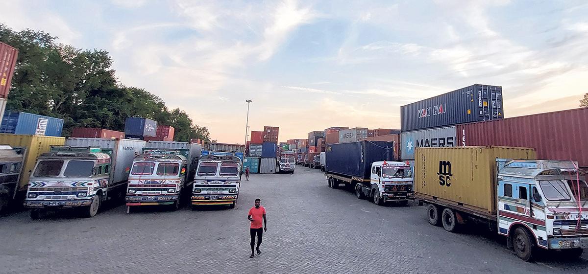 Dry port logistics